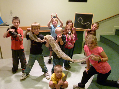 Elementary School programs at Squam Lakes Natural Science Center
